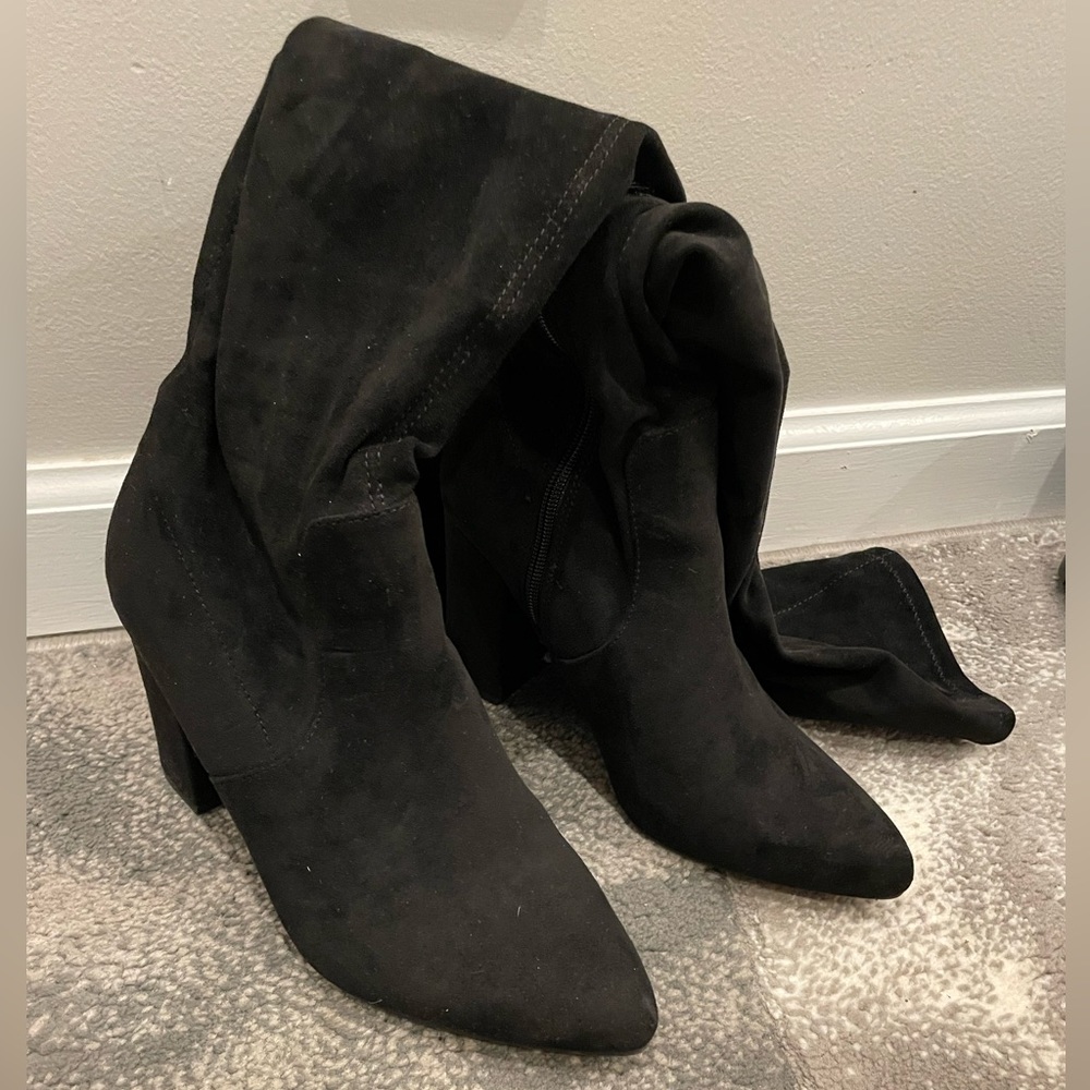 Knee high boots